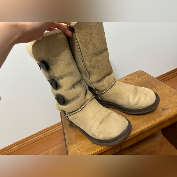 UGG Tall Classic Boot with Buttons - Picture 9 of 10